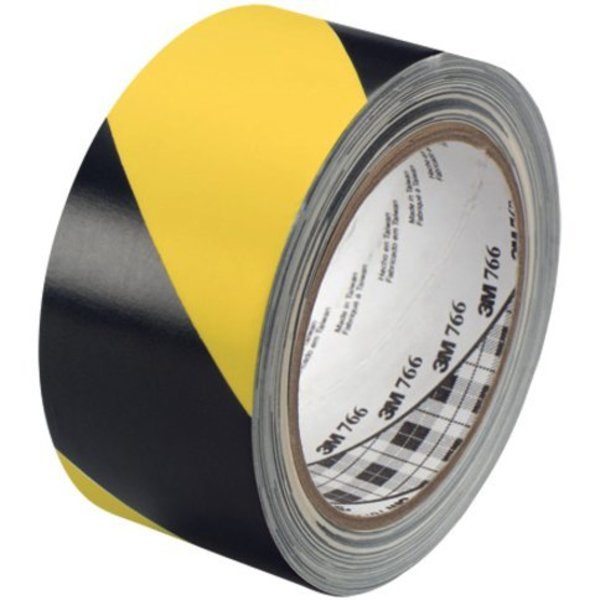 Striped Vinyl Tape, 5.0 Mil, 2