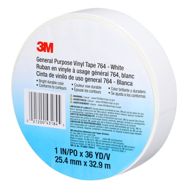 Vinyl Tape, 5.0 Mil, 1