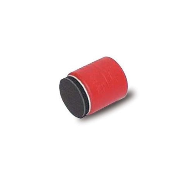 Hand Sanding Pad 50199, 1-1/4in Soft Black Vinyl Face, 20/pk