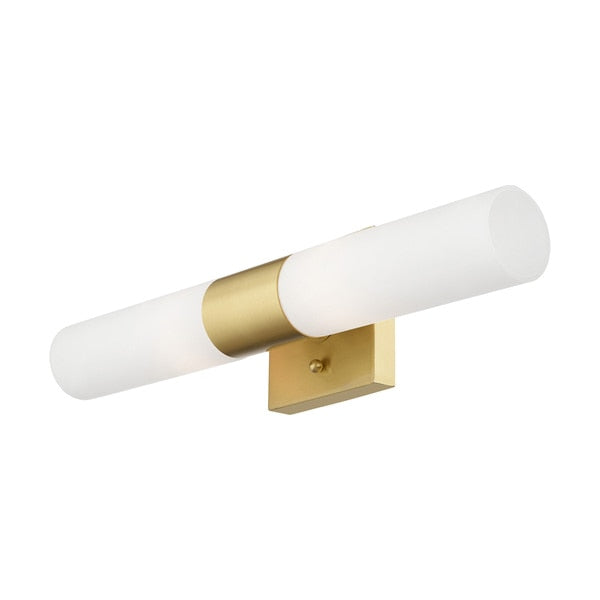 Aero 2 Light Satin Brass ADA Bath Vanity