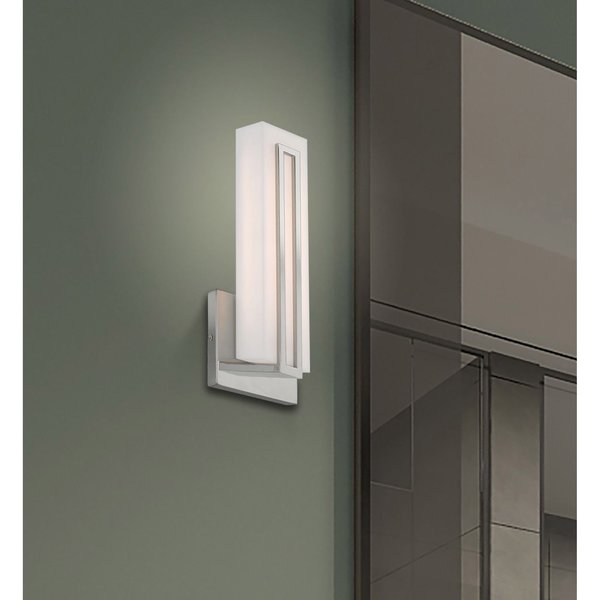 Fulton N/A Light Polished Chrome ADA Wall Sconce