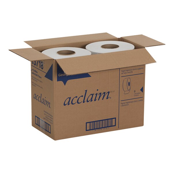 Toilet Paper, Continuous Roll, 8 PK