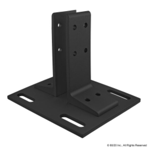 Black 25-2550 Floor Mount Base Plate
