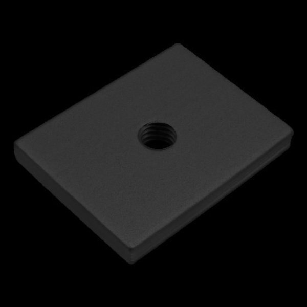 Black 25mm Backing Plate