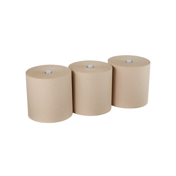Pacific Blue Ultra Hardwound Paper Towels, 1, 1, 1150 ft, Brown, 3 PK