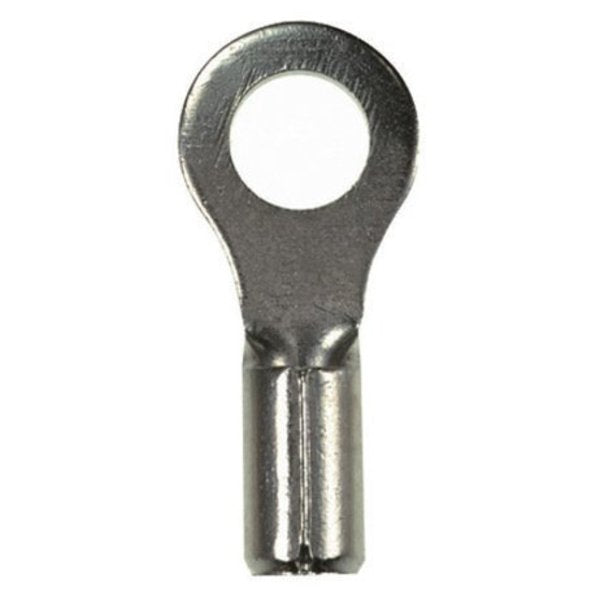 16-14 AWG Non-Insulated Ring Terminal #10 Stud PK100
