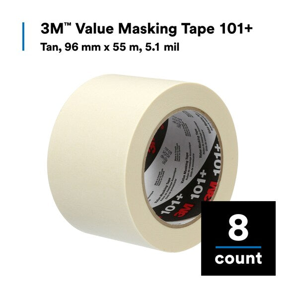 Masking Tape, Continuous Roll, PK8