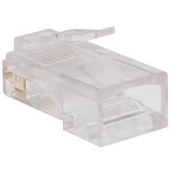 RJ45 Plug, Cat5e, 4-pair Conductor, 100pack