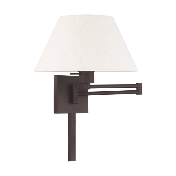 Swing Arm Wall Lamps 1 Light Bronze Swin