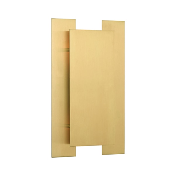 Varick 2 Light Satin Brass ADA Wall Sconce