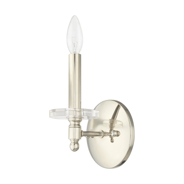 Bancroft 1 Light Polished Nickel Wall Sconce