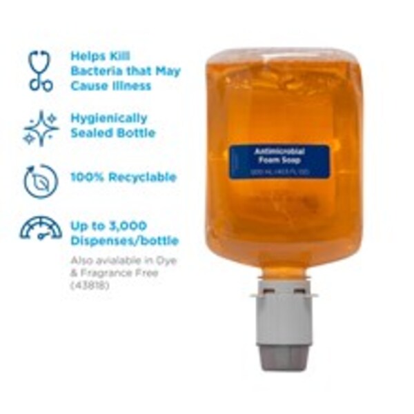 1200 ml Foam Hand Soap Cartridge, 4 PK