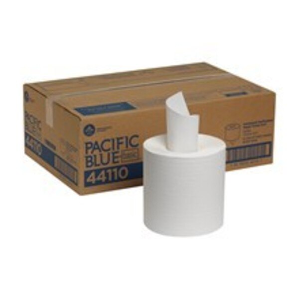 Pacific Blue Basic Center Pull Paper Towels, 1, 1000, 1,000 ft, White, 6 PK