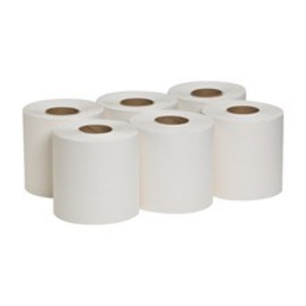 Pacific Blue Basic Center Pull Paper Towels, 1, 1000, 1,000 ft, White, 6 PK