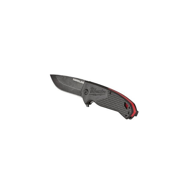 3â HARDLINE Smooth Blade Pocket Knife