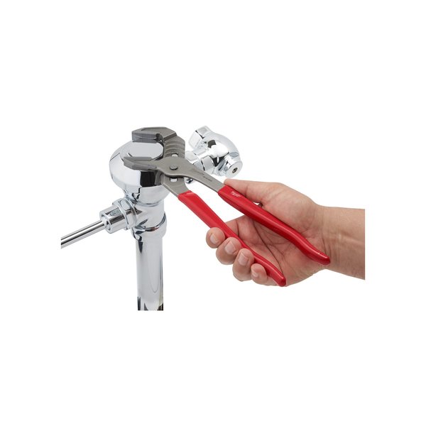12 in Straight Jaw Tongue and Groove Pliers, Smooth