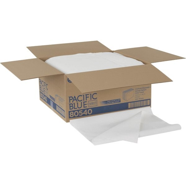 Dry Wipe, White, Box, Plastic, Bathroom, Hand, Face, Body, 200 Wipes, 19 1/2 in x 39 in
