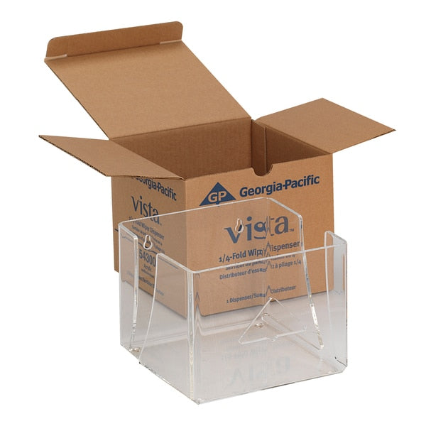 Dispenserosable Wiper Vista Quarterfold, Clear
