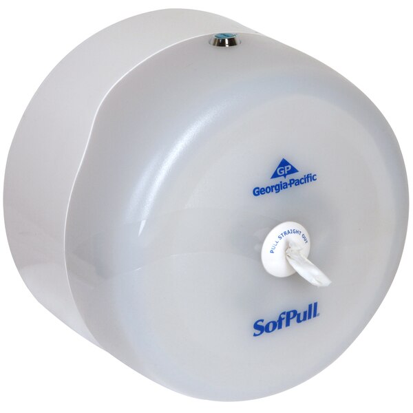 Toilet Paper Dispr, Translucent White