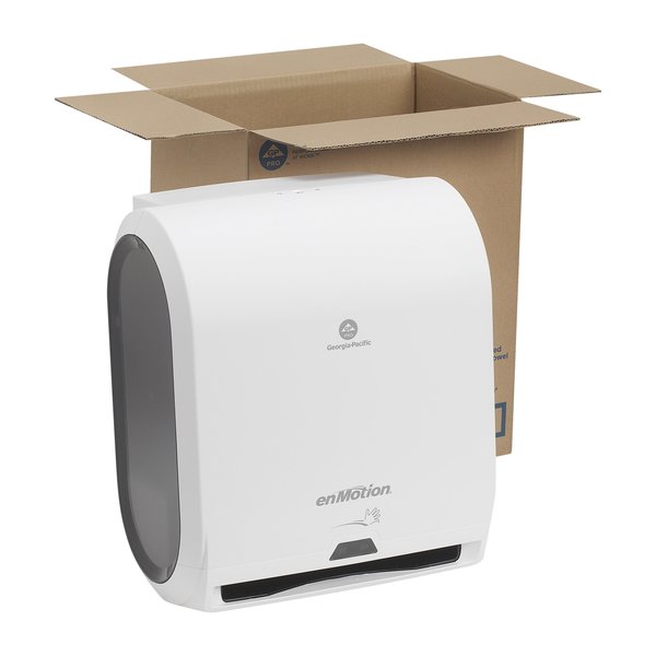 enMotion® 10â Automated Touchless Paper Towel Dispenser, White