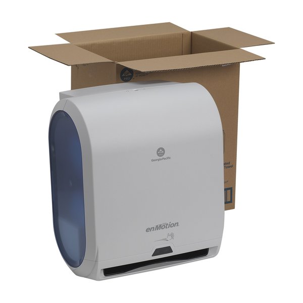 enMotion® 10â Automated Touchless Paper Towel Dispenser, Gray