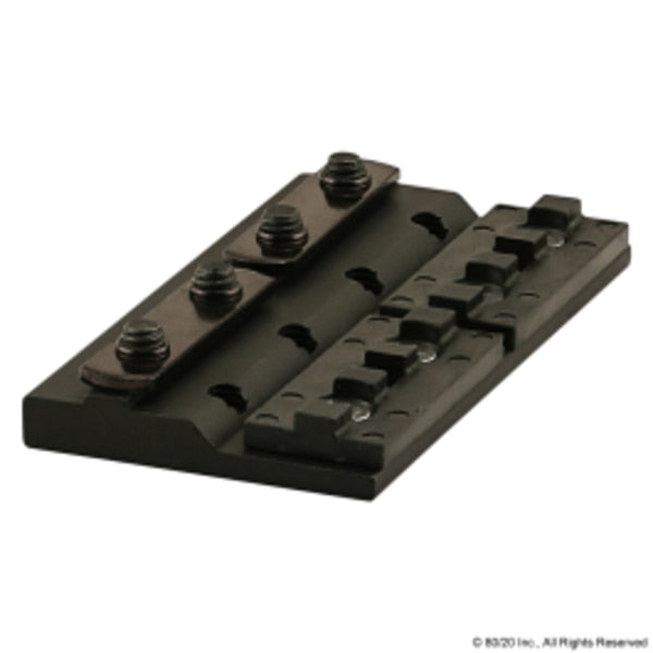 Black 10 S Single Side Long Unibearing