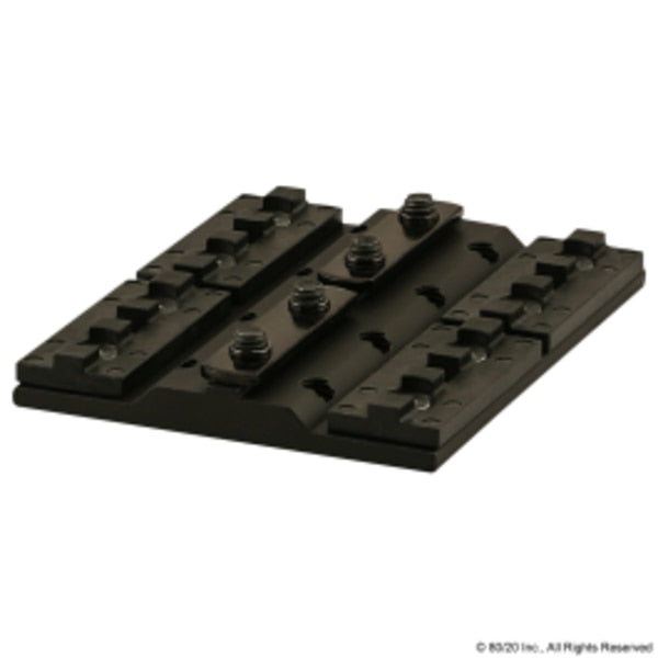 Black 10 S Double Side Long Unibearing