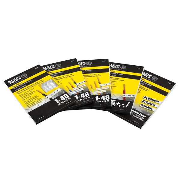 Wire Marker Book, Household Electrical Panel