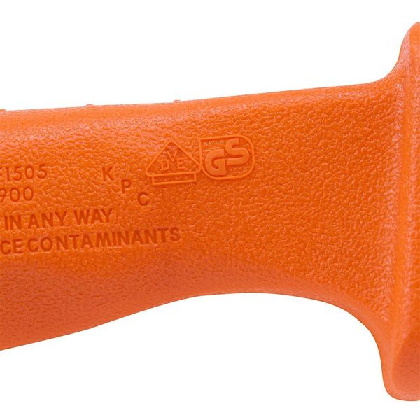 Skinning Knife, High-Dielectric Plastic, 8 3/4 in L.