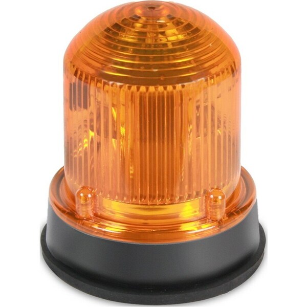 Warning Light, 9W Halogen, 24VDC, Amber