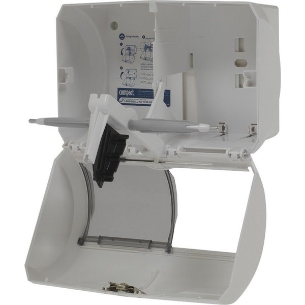 Toilet Paper Dispr, Coreless, 7-1/8 In. H