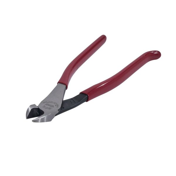 9 1/4 in High Leverage Diagonal Cutting Plier Standard Cut Oval Nose Uninsulated