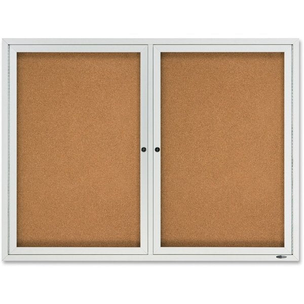 Enclosed Cork Bulletin Board 48 x 36