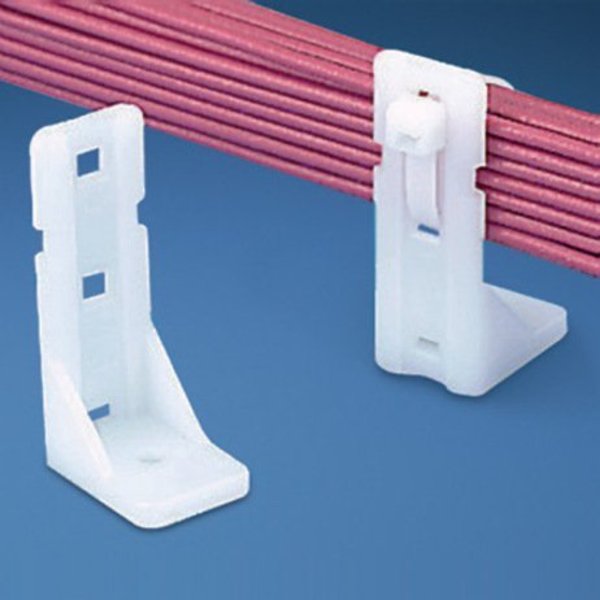 Cable Tie Mounts, Screw Applied, PK100
