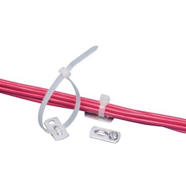 Cable Tie Mount, Screw Applied, PK1000