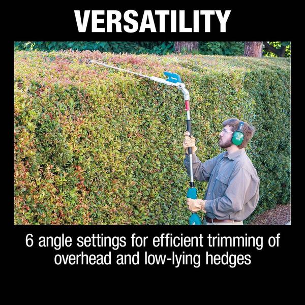Hedge Trimmer, 18 V 5.0 Ah Lithium-Ion (Battery Not Included) Not Gas Powered 18V Electric
