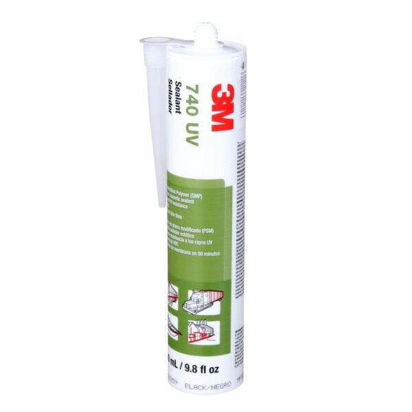 Sealant, 310 mL, Cartridge, Black, Silane Modified Polymer Base
