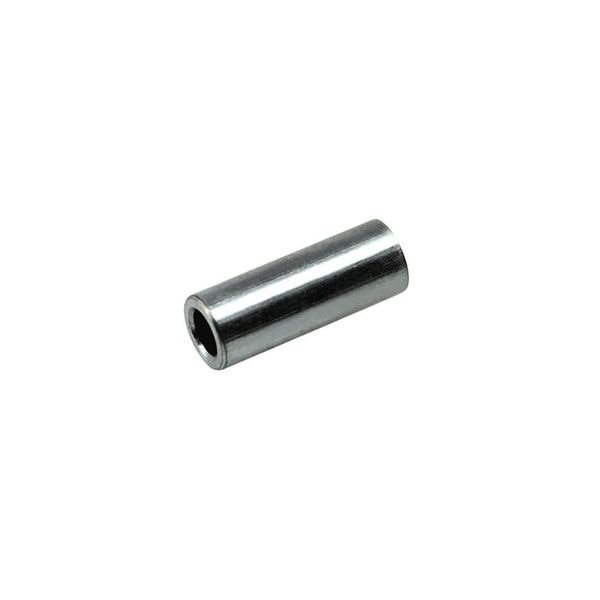 Round Spacer, #6 Screw Size, Brass, 5/12 in Overall Lg