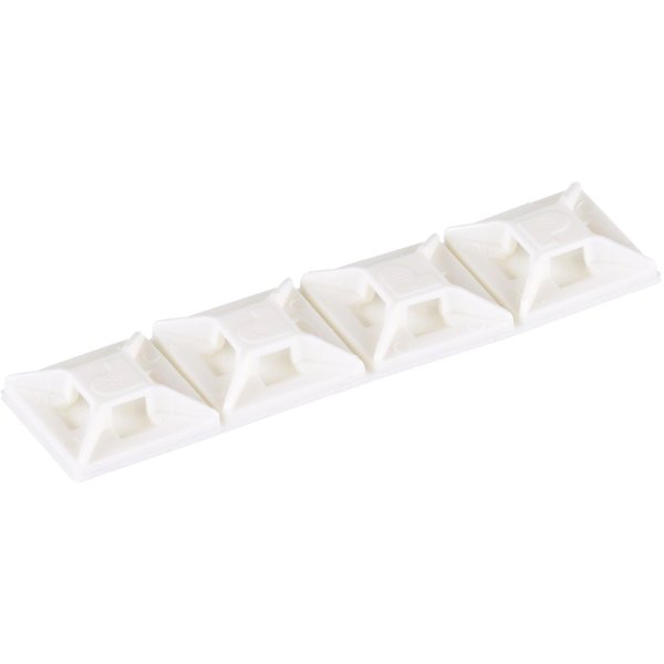 Cable Tie Mount, Adhesive Backed, PK1000