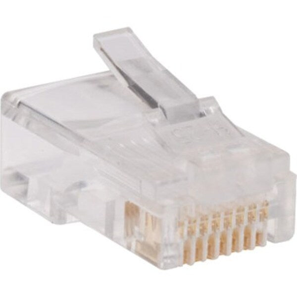 RJ45 Plug, Cat5e, 4-pair Conductor, 100pack