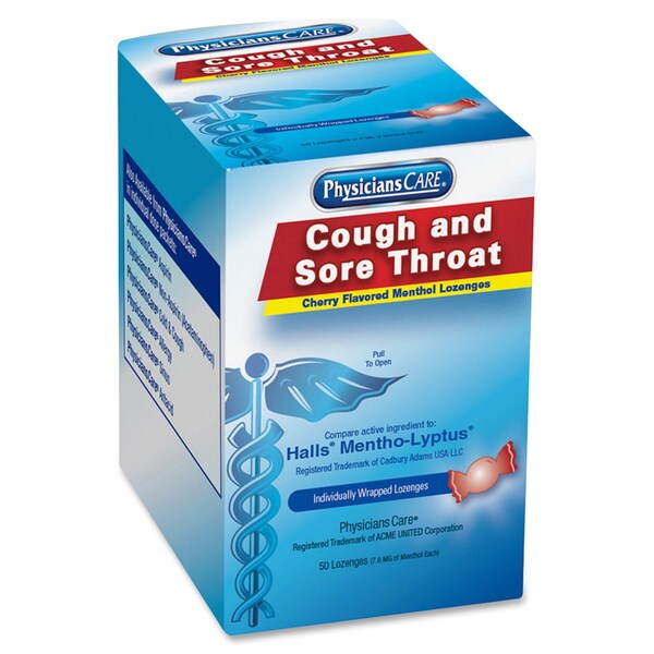 Sore Throat Lozenges, Lozenge, PK50