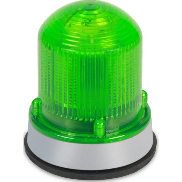 Warning Light, LED, 24VDC, Green, 65 FPM