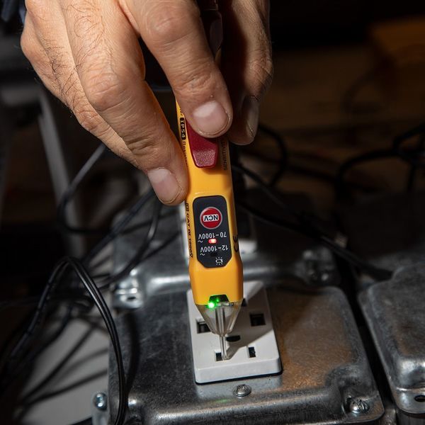 Dual Range NCVT with Receptacle Tester Electrical Test Kit
