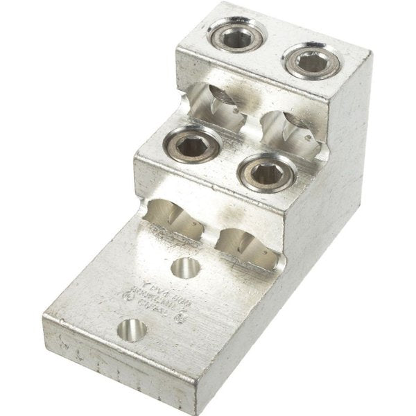 Al Lug, 4brl, 2 Awg-600 Kcmil, 3/8