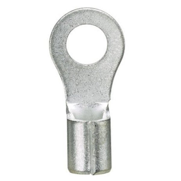 26-22 AWG Non-Insulated Ring Terminal #4 Stud PK1000