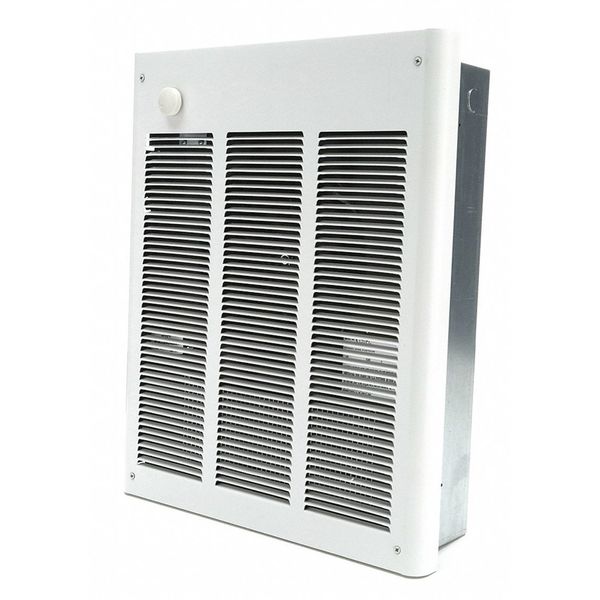 Recessed Electric Wall-Mount Heater, Recessed or Surface, 208/240V AC