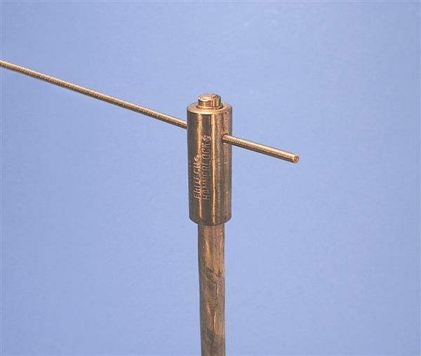Ground Rod Connector, Hammer Lock, Copper