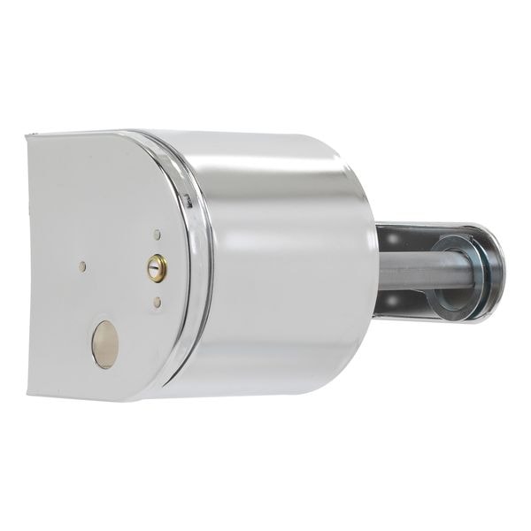 Toilet Paper Dispr, Metal, 6 In. H