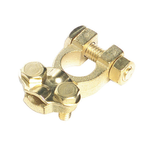 Univ Battery Terminal, 6 to 2/0ga, Brass