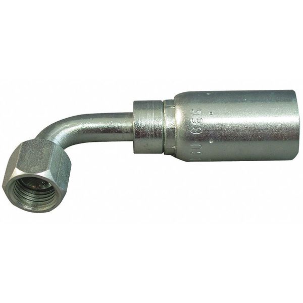 Hydraulic Hose Fitting, Crimpable